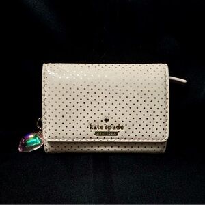 Kate Spade light pink patent leather wallet